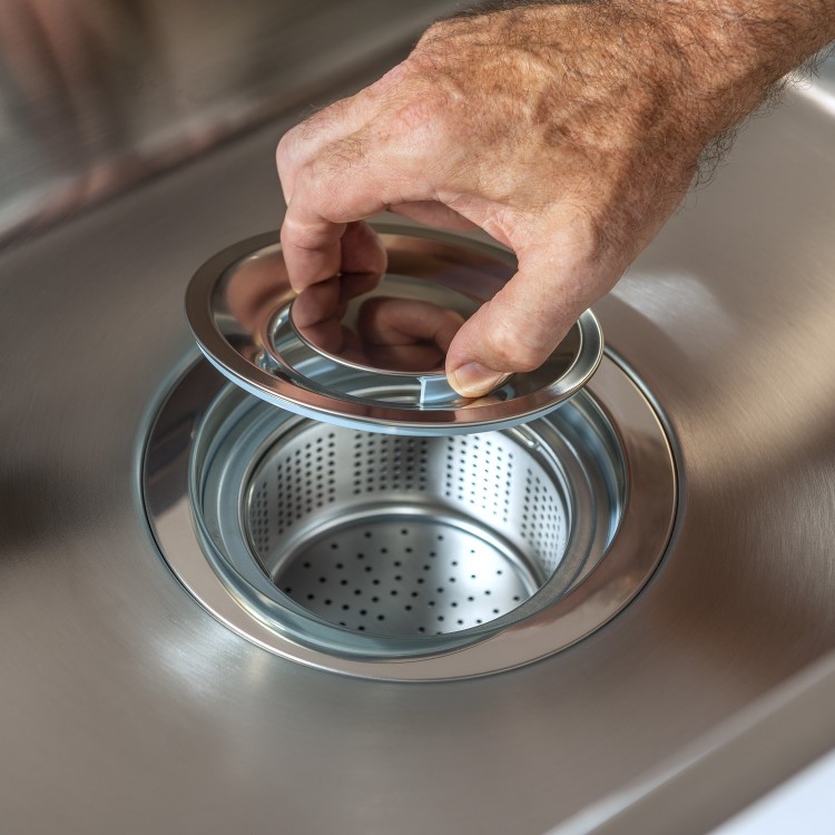 Single Bowl Silent Undermount Stainless Steel Kitchen Sink - Franke Maris Quiet 110-50