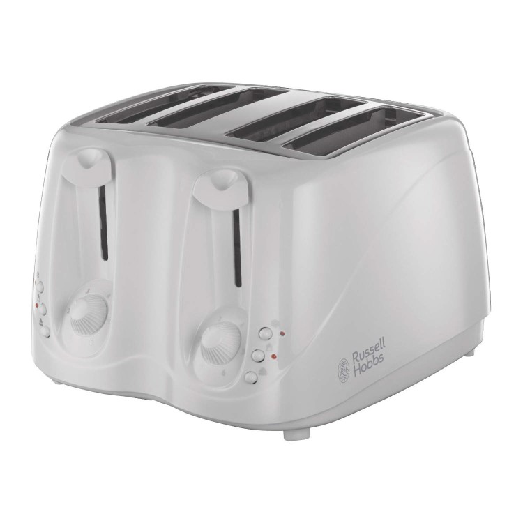 Russell Hobbs 13899 4 Slice White Compact Toaster