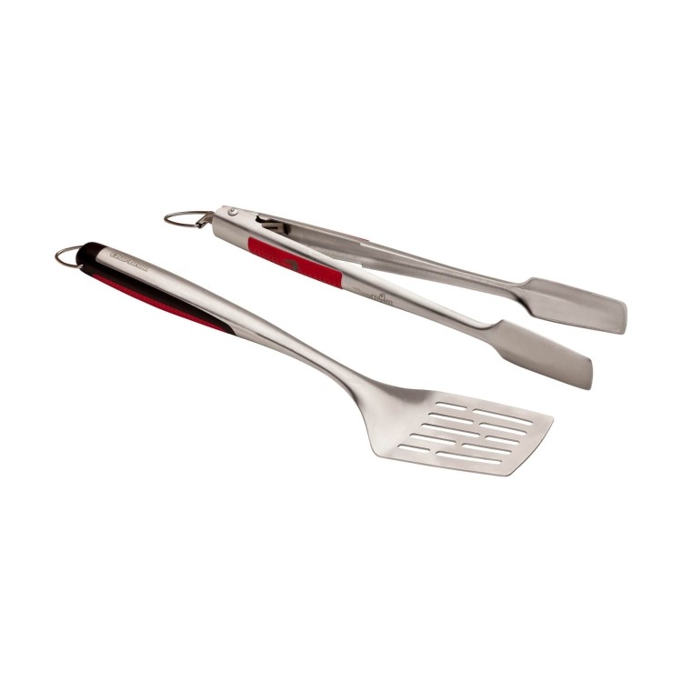 Char-Broil Comfort Grip 2 Piece BBQ Toolset - Turner & Tongs