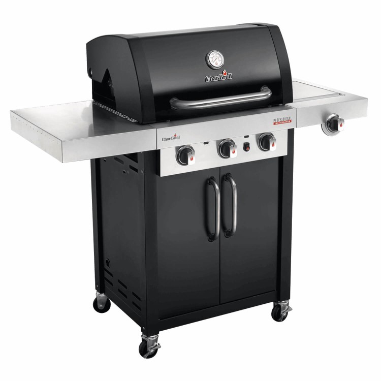 Char-Broil Professional Series 3400B - 3 Burner Gas BBQ Grill - Black