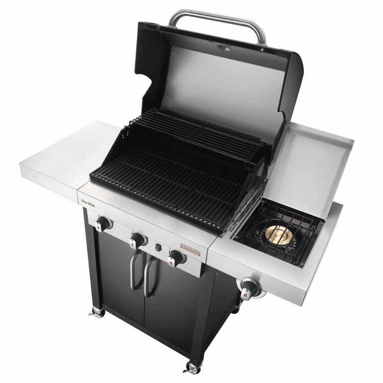 Char-Broil Professional Series 3400B - 3 Burner Gas BBQ Grill - Black