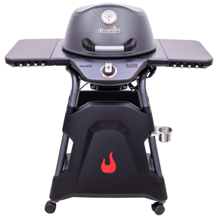 Char-Broil All-Star 125 - Single Burner Gas BBQ Grill with Cover