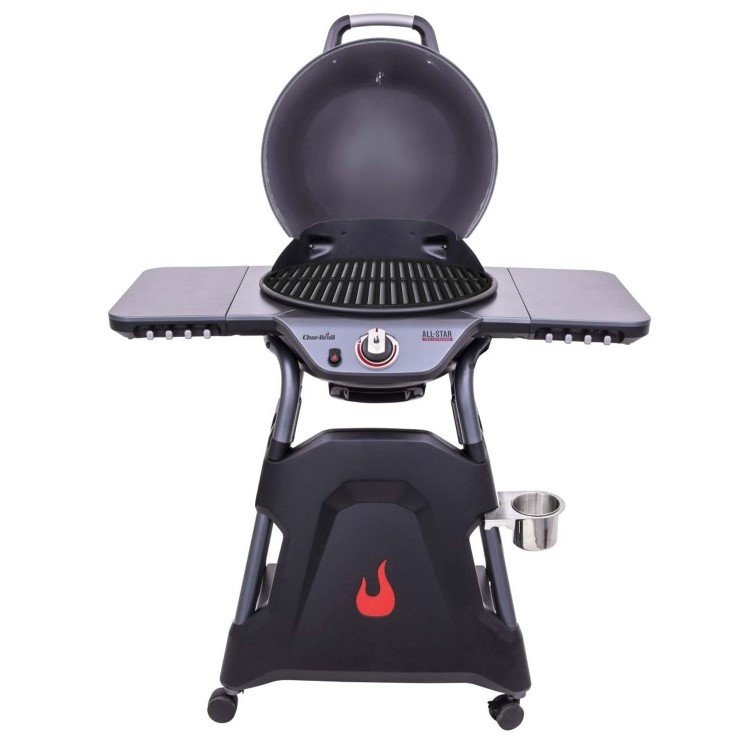 Char-Broil All-Star 125 - Single Burner Gas BBQ Grill with Cover