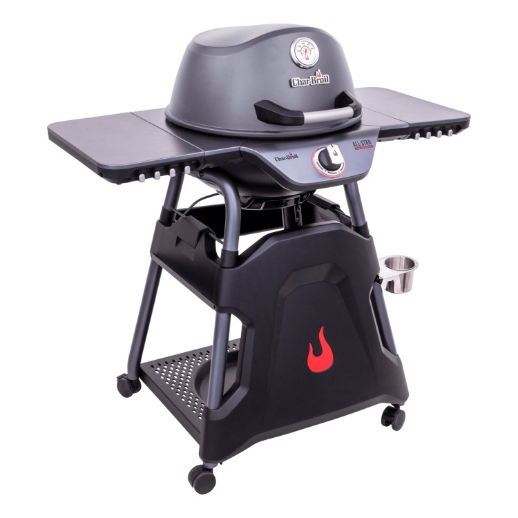 Char-Broil All-Star 125 - Single Burner Gas BBQ Grill with Cover