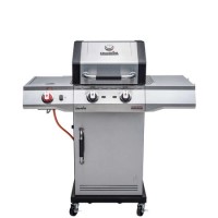 Char-Broil Advantage PRO S 2 - 2 Burner Gas BBQ Grill with Side Burner - Silver