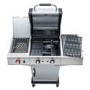 Char-Broil Advantage PRO S 2 - 2 Burner Gas BBQ Grill with Side Burner - Silver