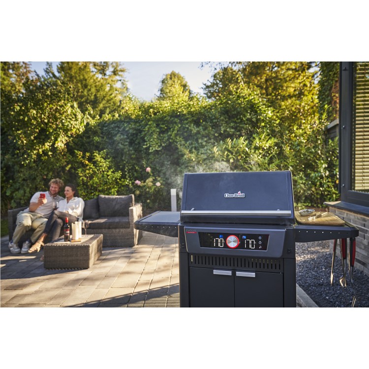 Char-Broil EVOLVE Smart Digital Gas BBQ with App Control - Black