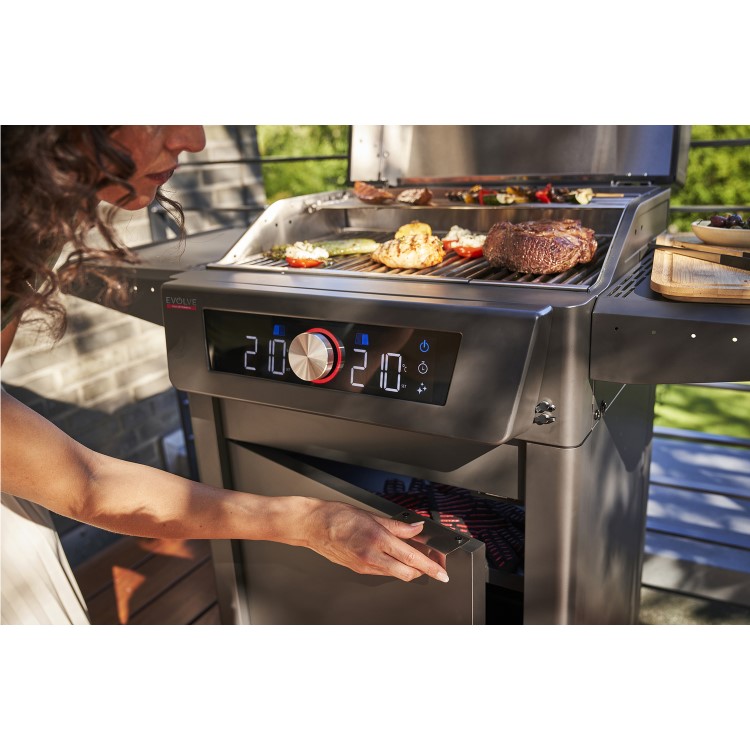 Char-Broil EVOLVE Smart Digital Electric BBQ with App Control - Black 