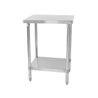 Hamoki IMT-066 - 600mm Wide Stainless Steel Centre Prep Bench 600mm Deep