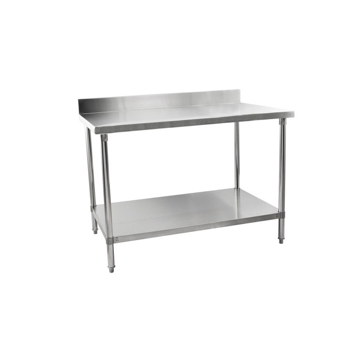 Hamoki IMT-096B - 900mm Wide Stainless Steel Wall Prep Bench With 100mm Upstand 600mm Deep