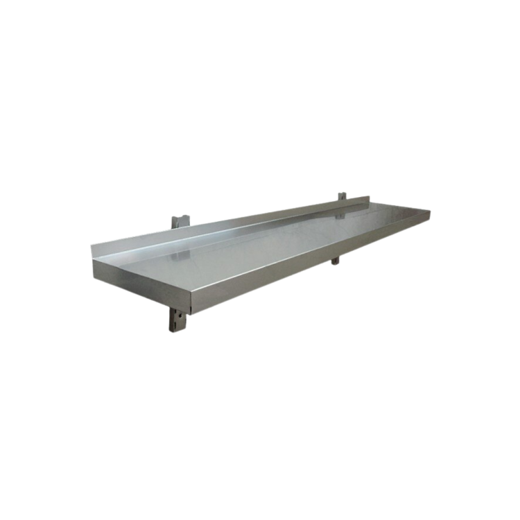 Hamoki STSW-093 Stainless Steel Wall Shelf 900mm Wide 300mm Deep