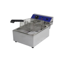 Hamoki EF-131 Electric Countertop Deep Fat Commercial Catering Fryer 13ltr Single Tank 3kW