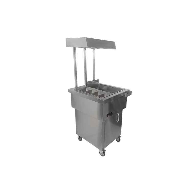 Hamoki CW-8A Heated Free Standing Chip Dump With Storage and Overhead Gantry Lighting & Castors 13 Amp