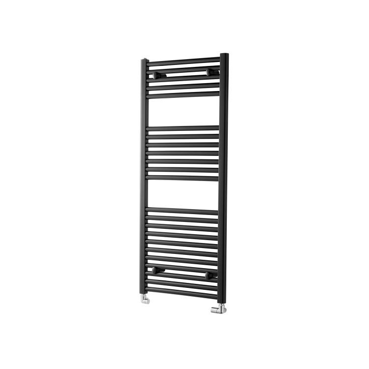 Towelrads Pisa Black Towel Radiator 1200 x 500mm