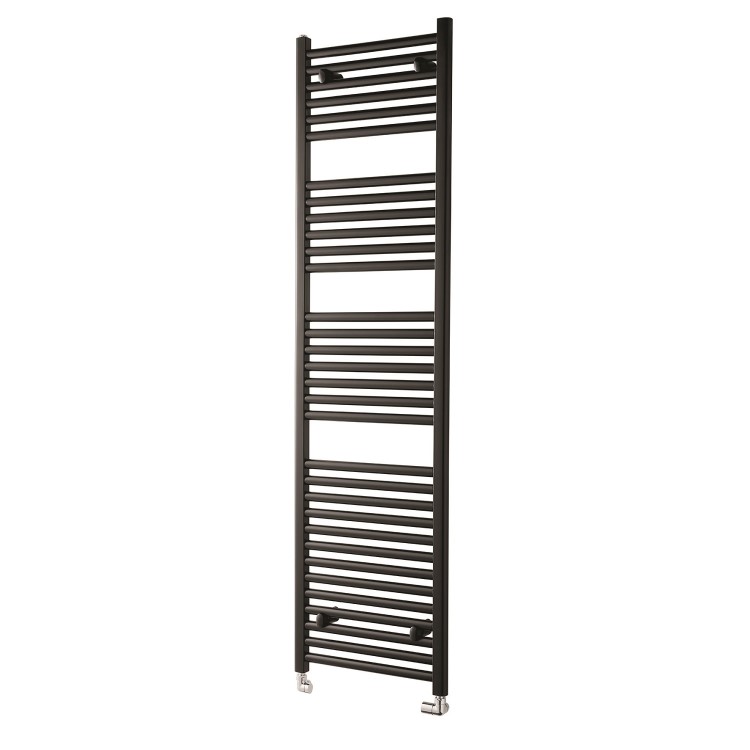 Towelrads Pisa Black Towel Radiator 1800 x 400mm