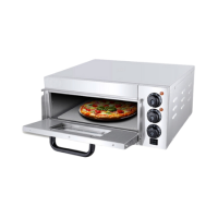 Hamoki EP2 Compact 500mm Single Deck Electric Pizza Oven Up To 4 x 10" Pizzas or 1 x 20” Pizza  2.2kW 13 amp