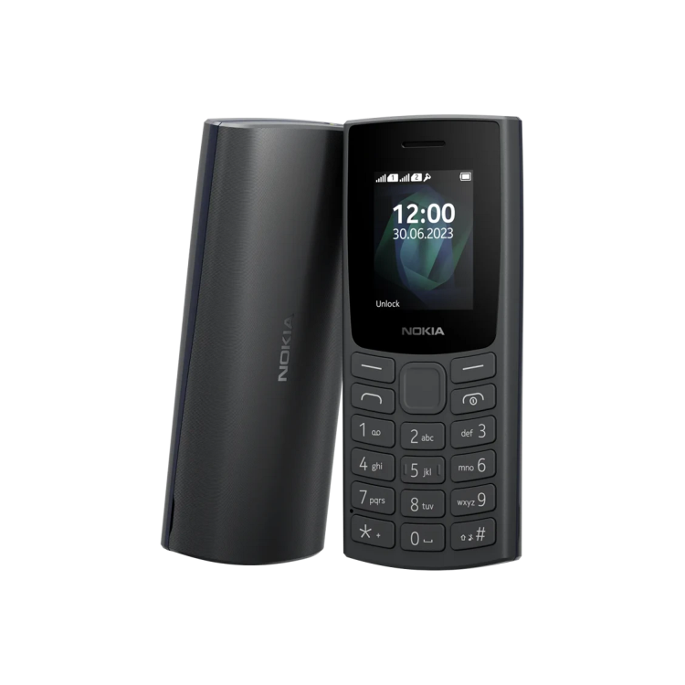 Nokia 105 2023 2G Dual SIM Mobile Phone - Charcoal