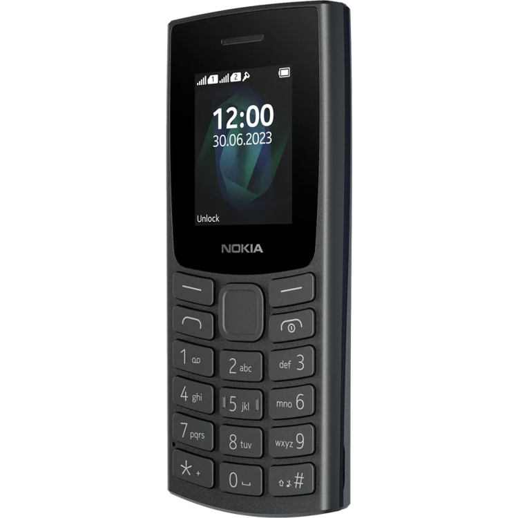 Nokia 105 2023 2G Dual SIM Mobile Phone - Charcoal