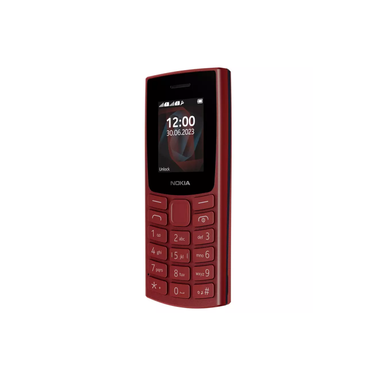 Nokia 105 2023 2G Dual SIM Mobile Phone - Red Terracotta