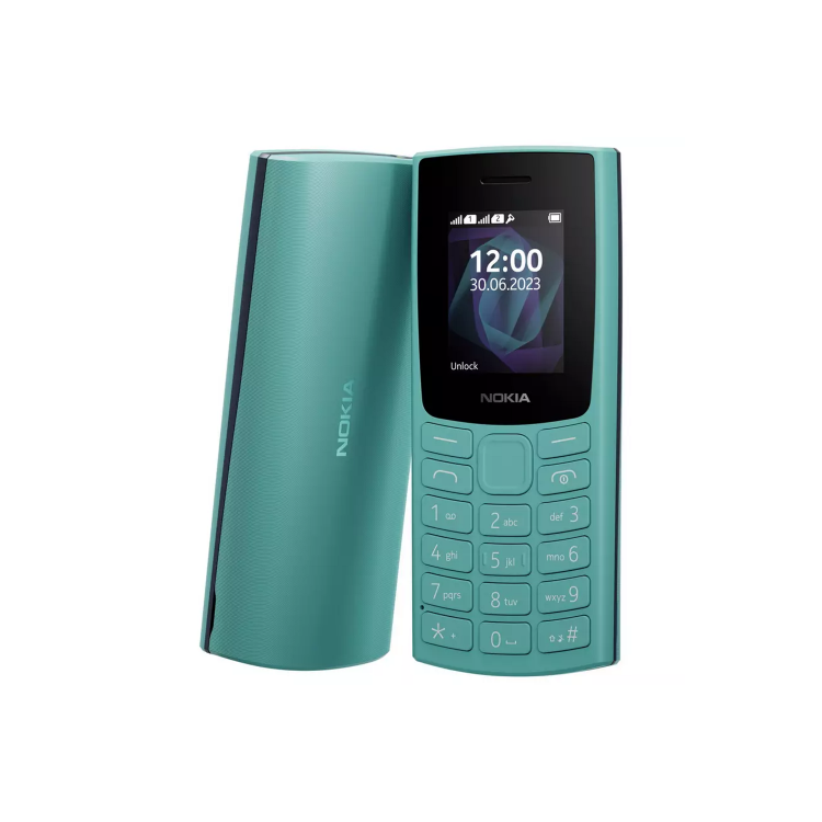 Nokia 105 2023 2G Dual SIM Mobile Phone - Cyan