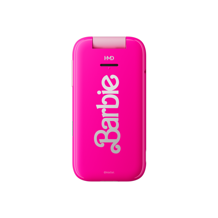 HMD Barbie Flip Phone Pink 2.8" 128MB 4G Unlocked & SIM Free Smartphone