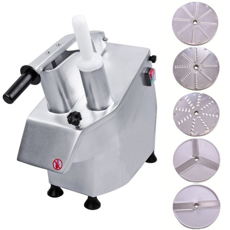 Hamoki HLC-300 Veg Prep Machine With 5 Free Discs Included Up to 300kg/hr Output 13 amp