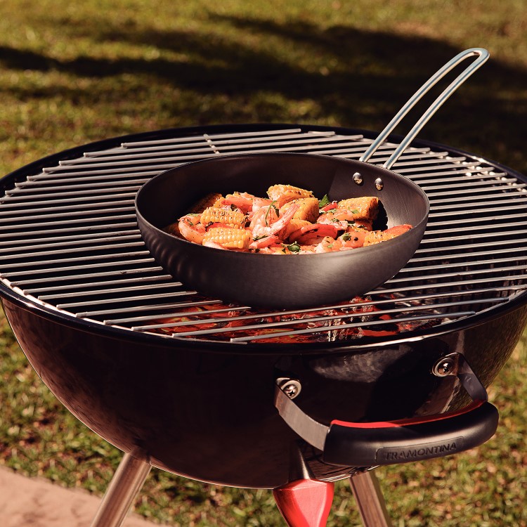 Refurbished Tramontina 24cm BBQ Wok - 2.2L