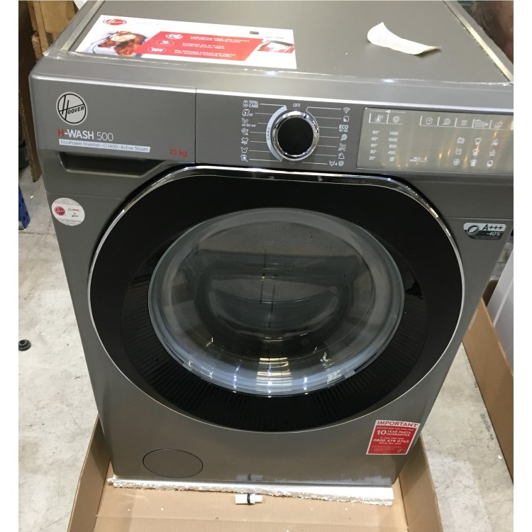 Refurbished Hoover H-Wash 500 HWB410AMBCR Freestanding 10KG 1400 Spin Washing Machine