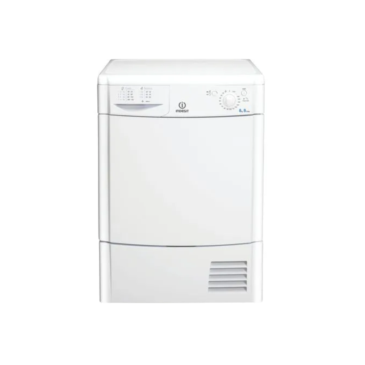 Refurbished Indesit IDC8T3 Freestanding Condenser 8KG Tumble Dryer White