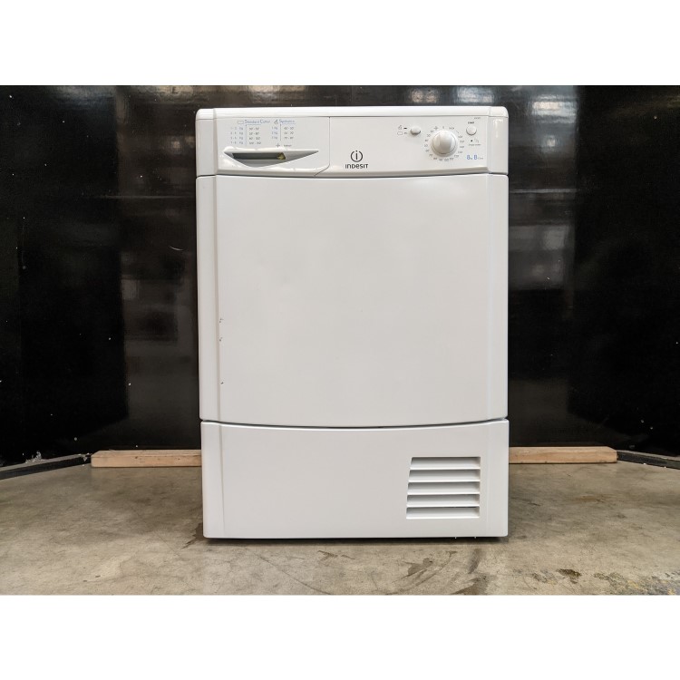 Refurbished Indesit IDC8T3 Freestanding Condenser 8KG Tumble Dryer White