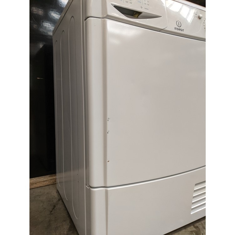 Refurbished Indesit IDC8T3 Freestanding Condenser 8KG Tumble Dryer White