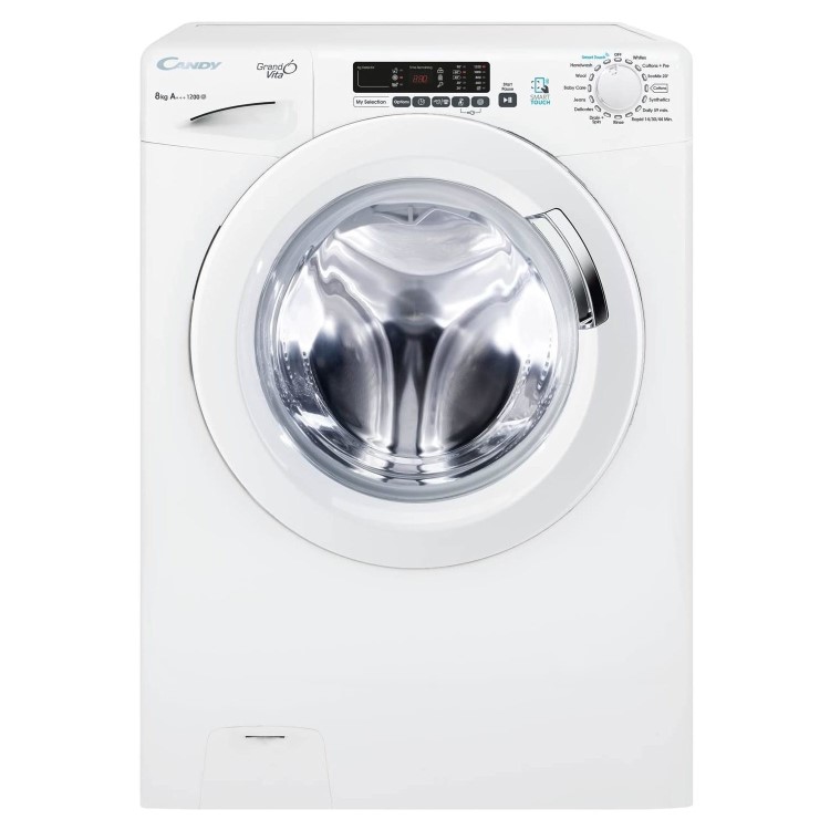 Candy Grand'O Vita GVS 128D3-80 Freestanding 8KG 1200 Spin Washing Machine