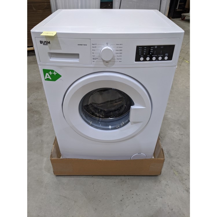 Refurbished Bush WMNB712EW Freestanding 7KG 1200 Spin Washing Machine