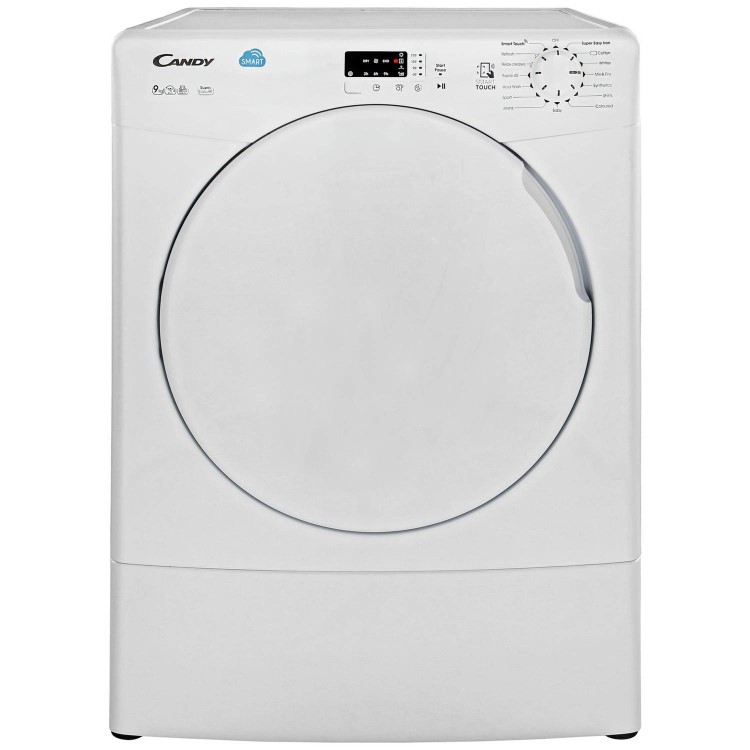 Refurbished Candy Smart CSV9LF Freestanding Vented 9KG Tumble Dryer