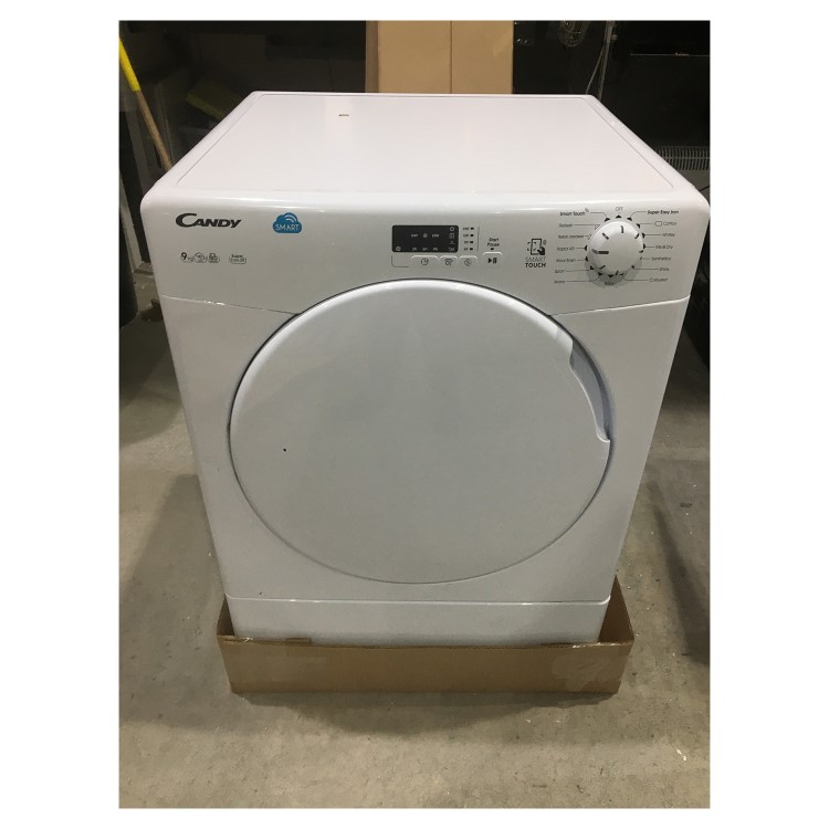 Refurbished Candy Smart CSV9LF Freestanding Vented 9KG Tumble Dryer