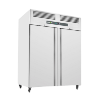 Hamoki GN1410TN Double Upright Refrigerator Stainless Steel 1375ltr GN2/1