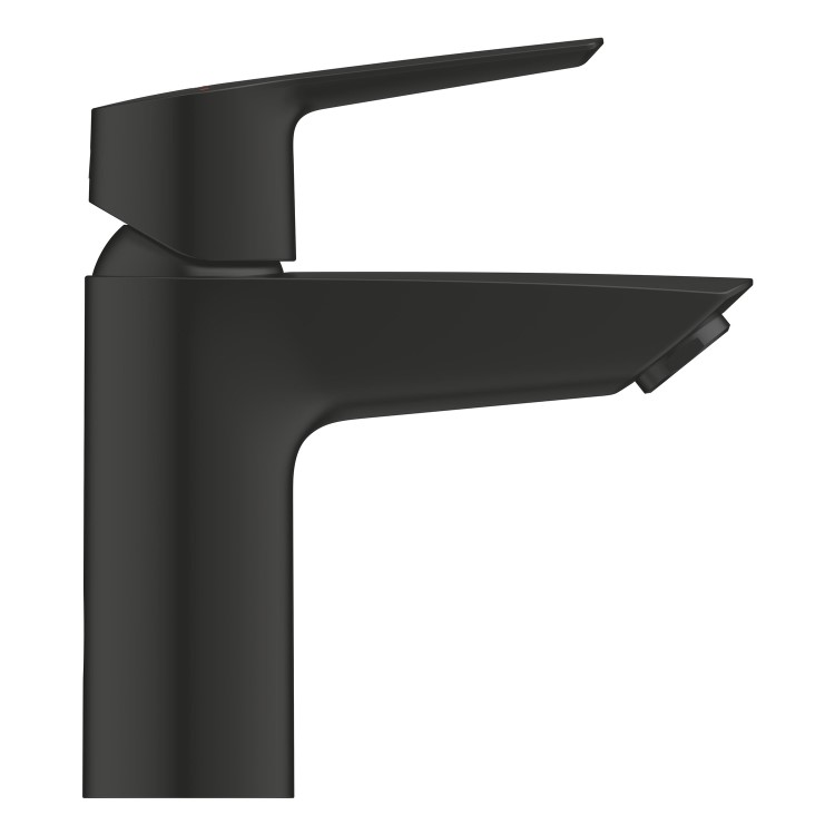 Grohe Start SilkMove EnergySaving Cloakroom Mono Basin Mixer Tap with Waste - Matt Black