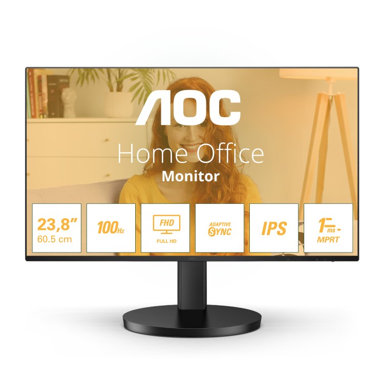 AOC 24B3HA2 23.8" IPS Full HD 100Hz 1ms Monitor 