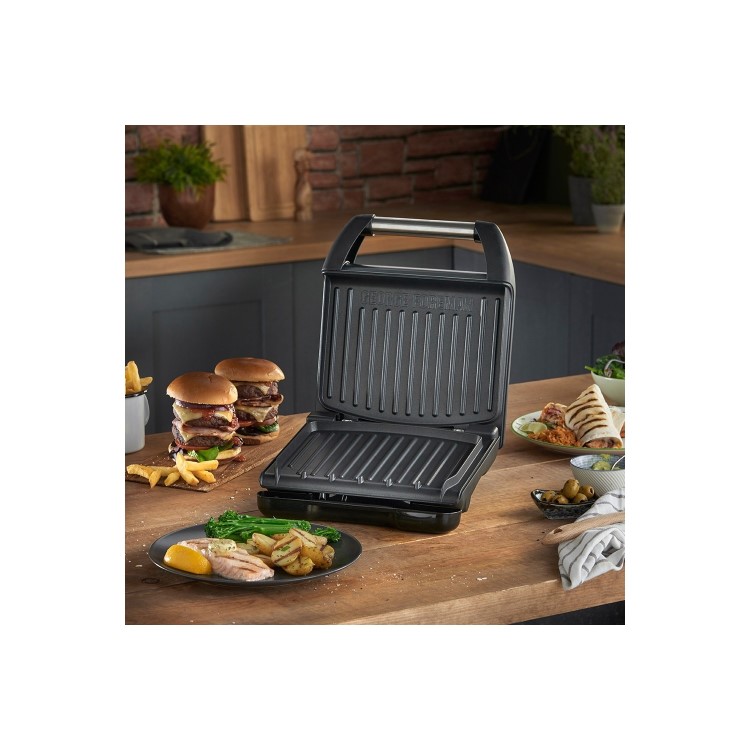 George Foreman 25041 Medium Health Grill - Grey