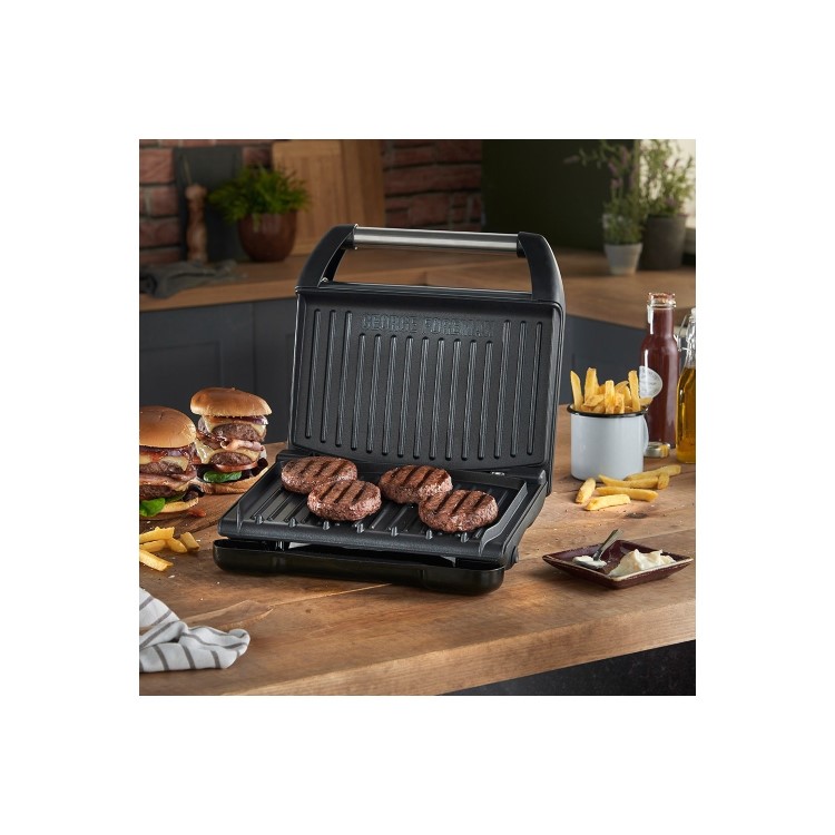 George Foreman 25041 Medium Health Grill - Grey