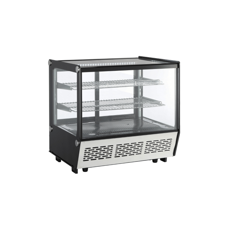 Hamoki IMT-120Z Premium Countertop Food Display Chiller 120ltr Square Front