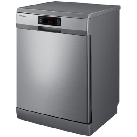 Samsung DW-FN320T 12 Place Freestanding Dishwasher - Silver With Stainless Steel Effect Door