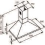 Baumatic BTC6720SS 60cm Chimney Cooker Hood Stainless Steel
