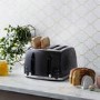 Russell Hobbs 26071 Honeycomb 4 Slice Toaster - Black