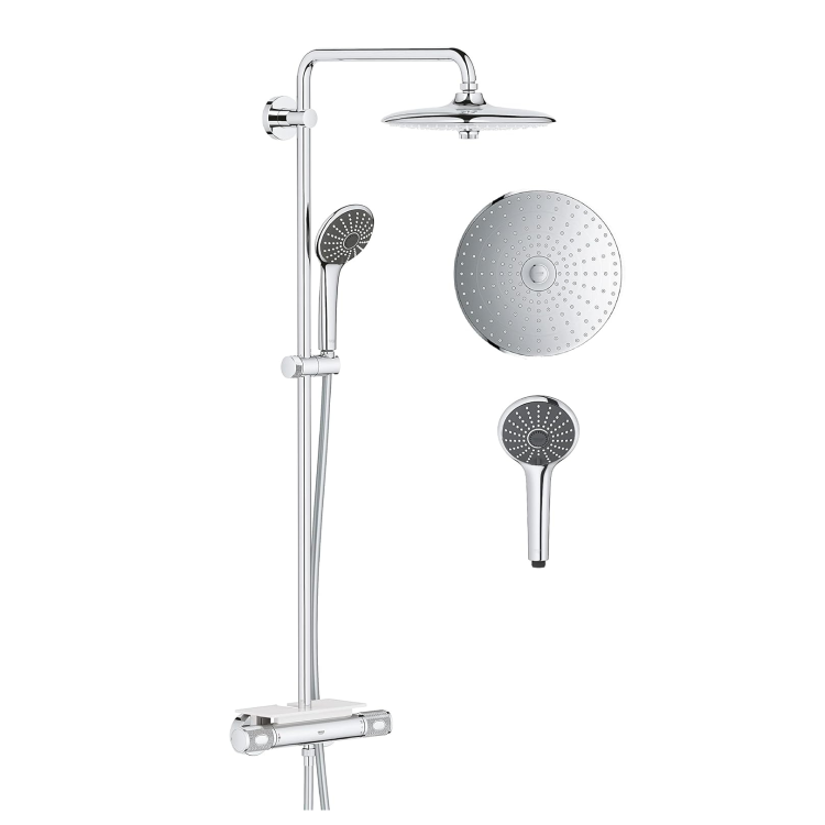 Grohe Vitalio Joy 260 - Cool Touch Thermostatic Mixer Shower Set