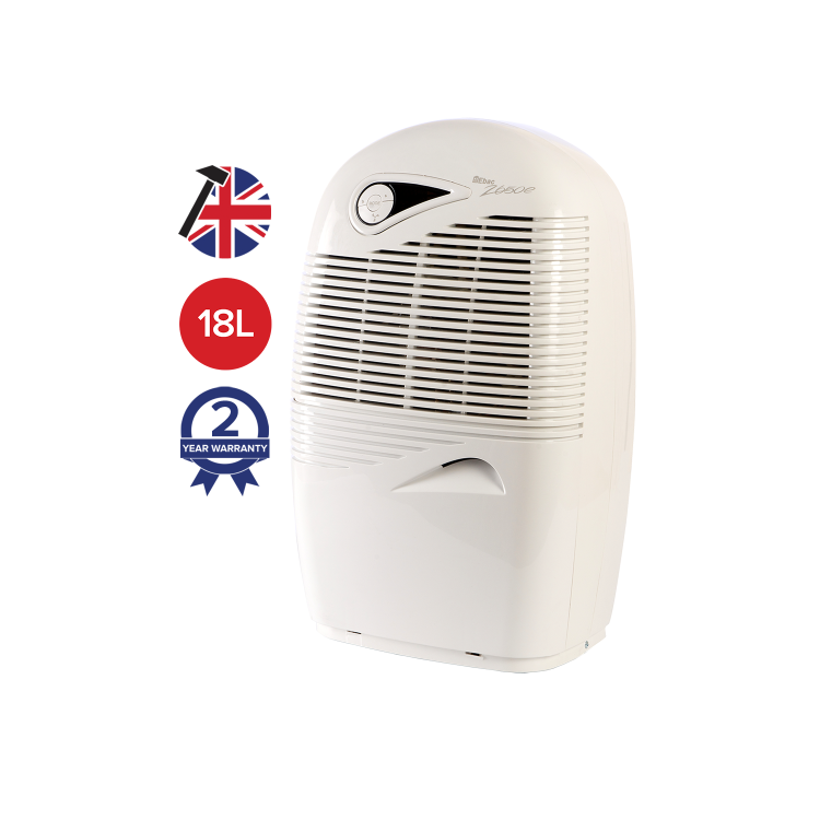 Ebac 2650E 18 Litre Dehumidifier with Air Purification and Laundry Mode