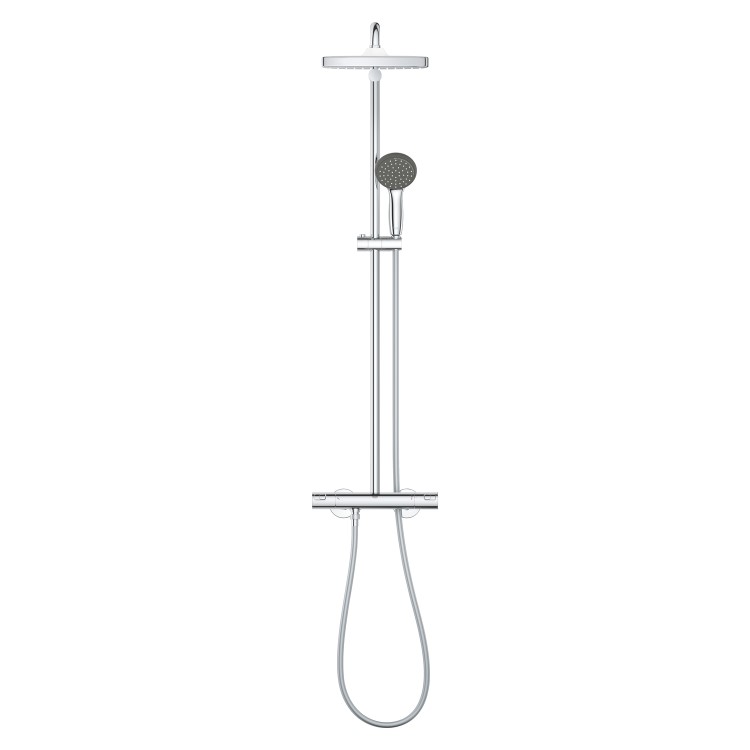 Grohe Vitalio Start Chrome Thermostatic Mixer Shower Set