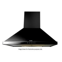 Stoves S600CHIM Standard 60cm Chimney Cooker Hood Black