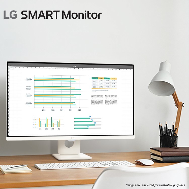 LG 27SR50F 27" IPS Full HD Smart Monitor 