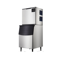 Hamoki HAM-159K High Performance Modular Ice Machine – Produces 159kg in 24hrs. Massive 125kg Capacity Storage Bin